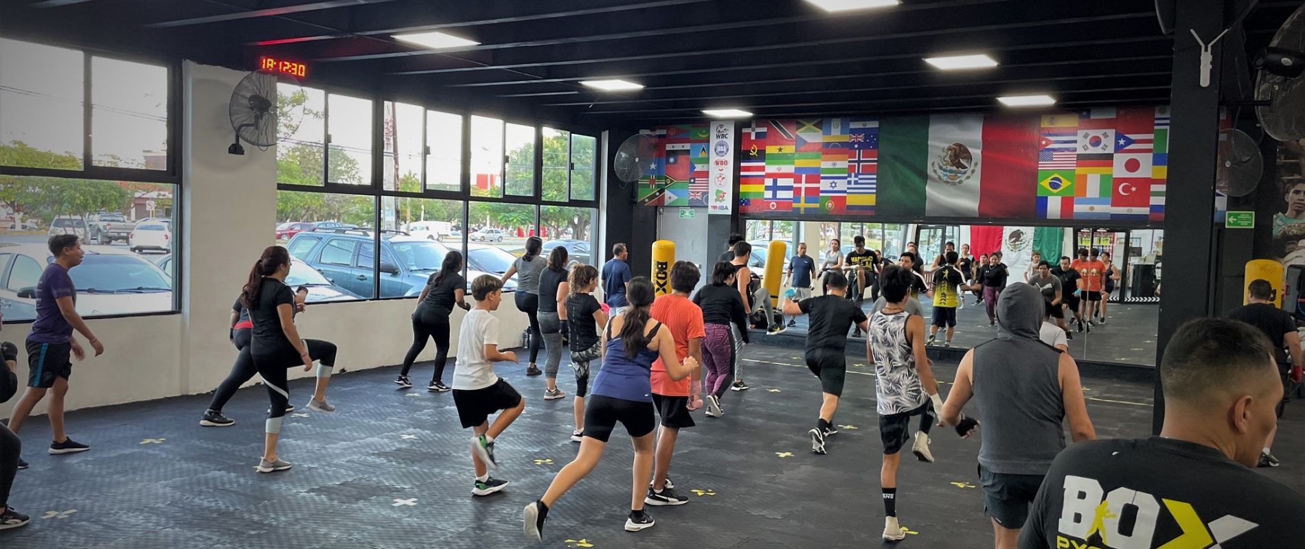 Clases de box en cancun